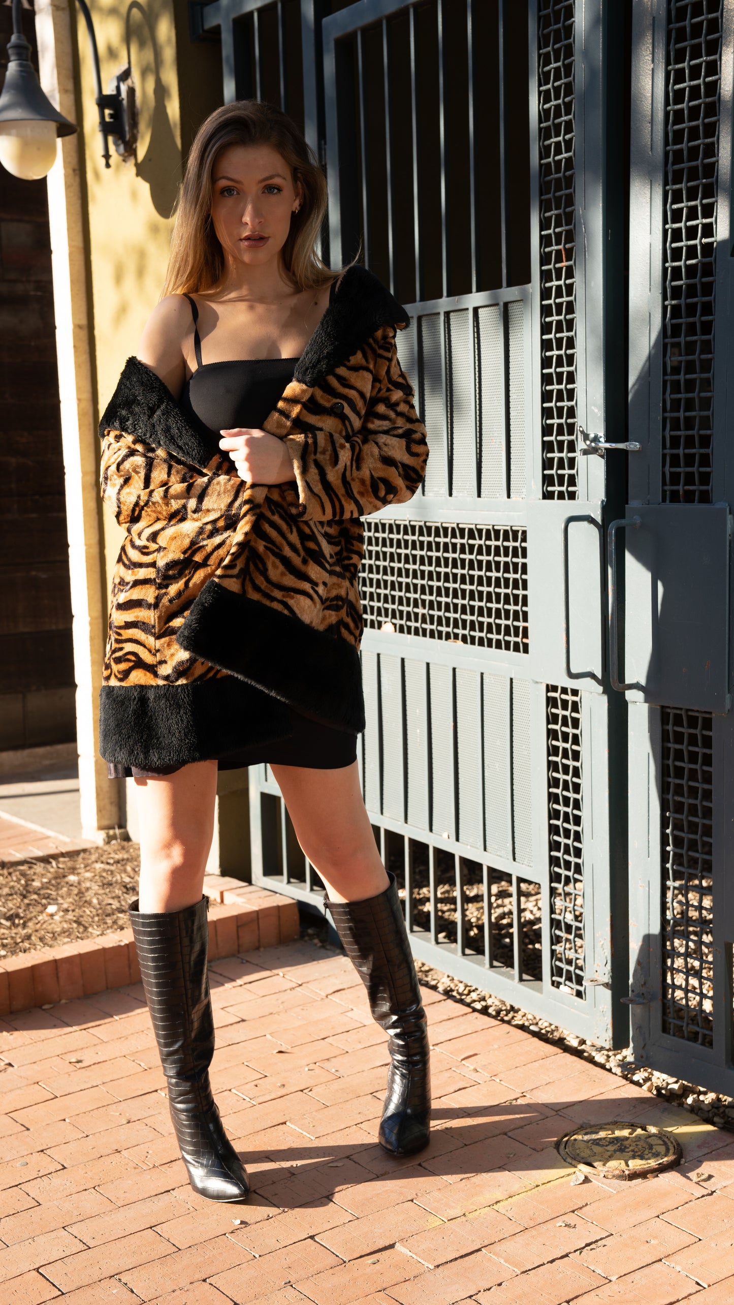 Tiger Fur Coat