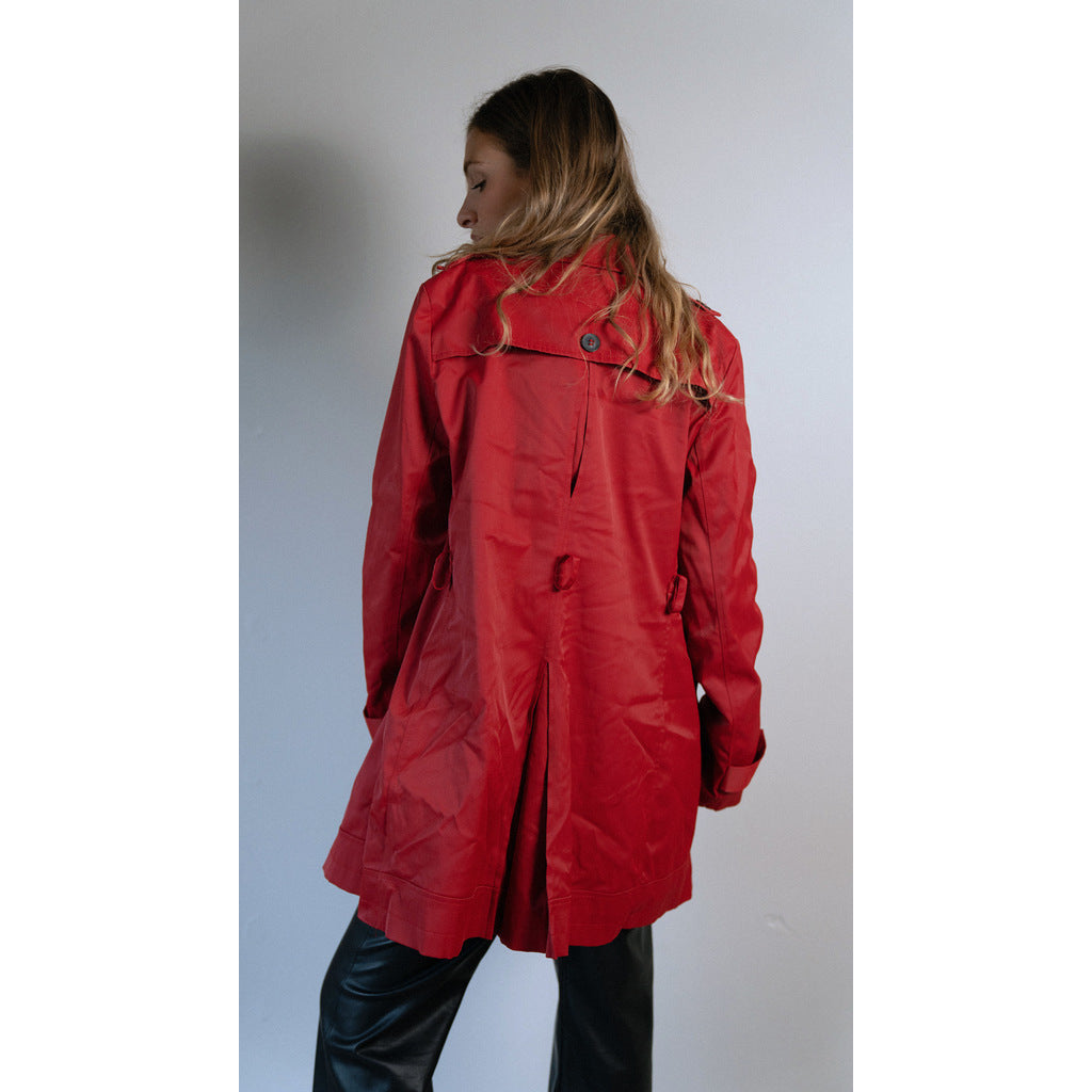 Red Trench Coat