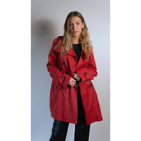 Red Trench Coat